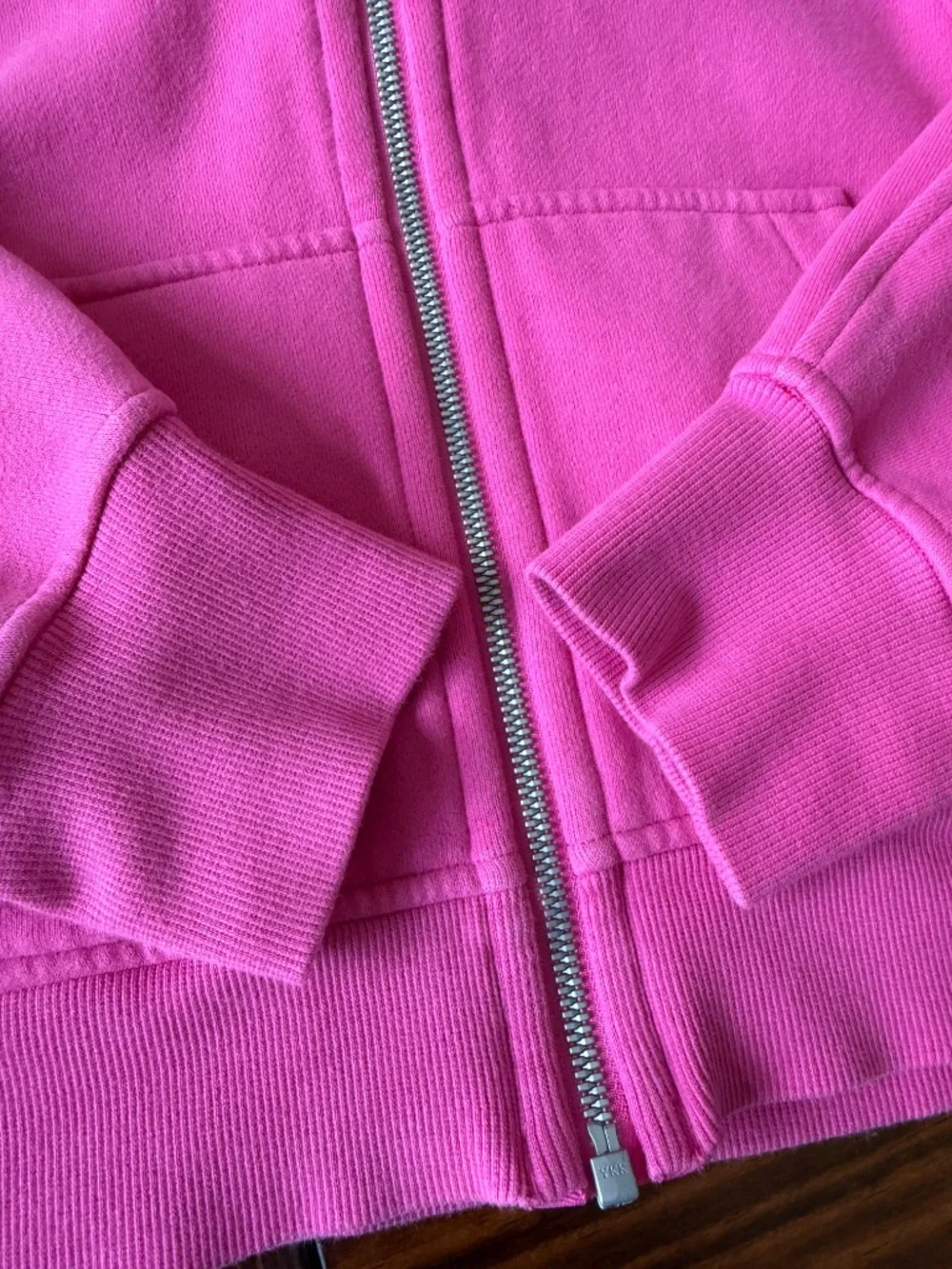 Lululemon Scuba Oversized Full Zip Hoodie in Sonic Pink - Size XS/S